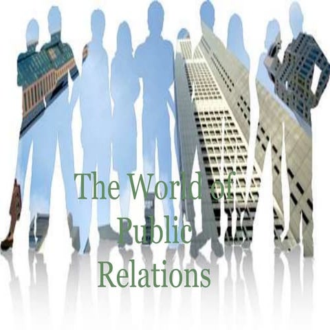 Public Relations | PPTX
