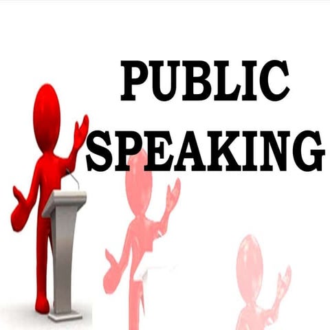 PUBLIC SPEAKING