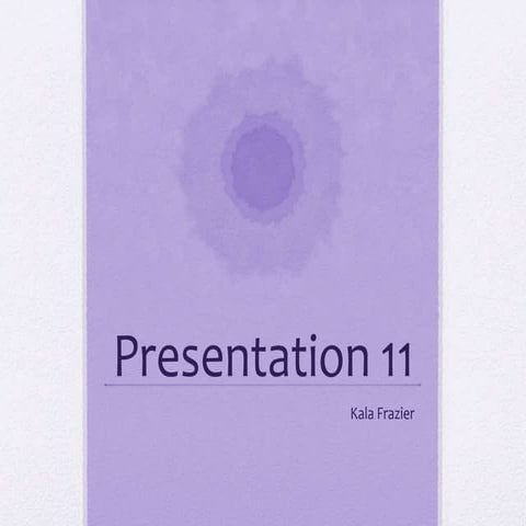 Chapter 11 presentation | PPTX
