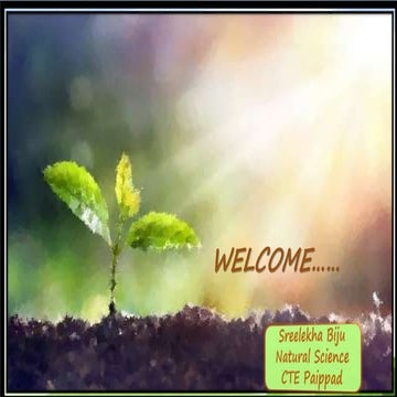 ECOLOGICAL INTERACTIONS 