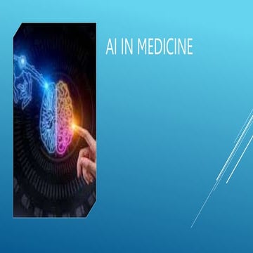 Applications Of Artificial Intelligence In Medicine PPT.pptx