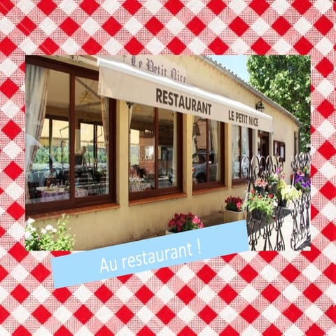 Au restaurant | PPT