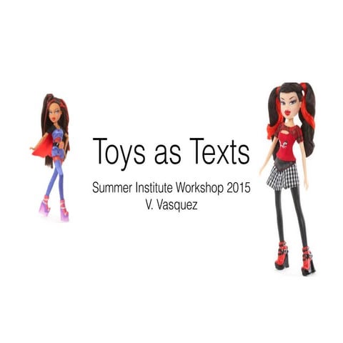 Toys as Texts