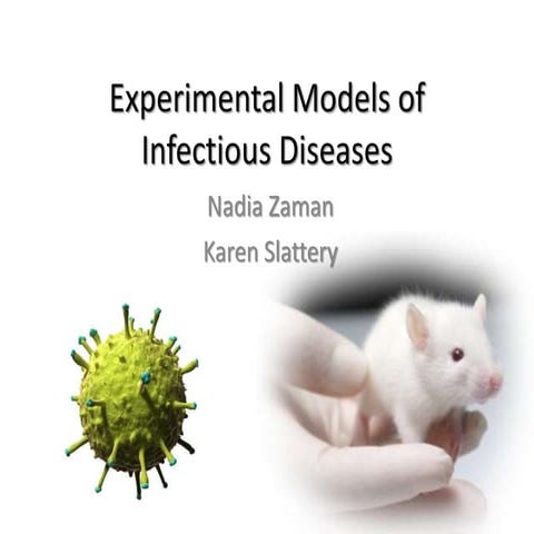 Experimental Models of Infectious Diseaase