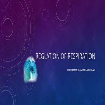 reglation of respiration
