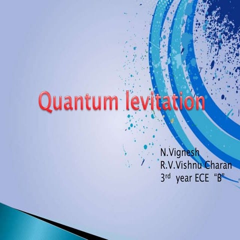 quantum levitation