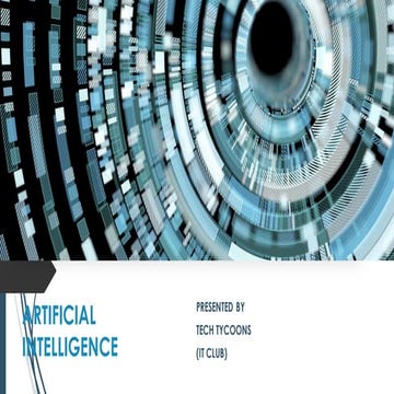 Artificial intelligence Infographic | PDF