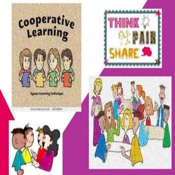 MODULE 8: COOPERATIVE LEARNING BASED APPROACH