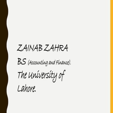 Presentation on NESTLE