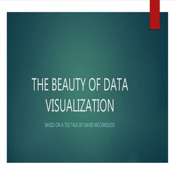 The beauty of data visualization