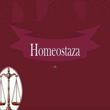 Homeostaza (biologija za 8 razred, kratko objasnjeno)