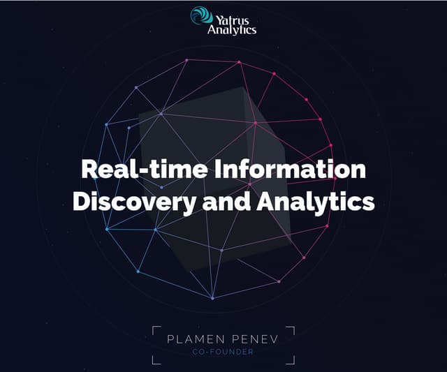 Real-time information analysis: social networks and open data