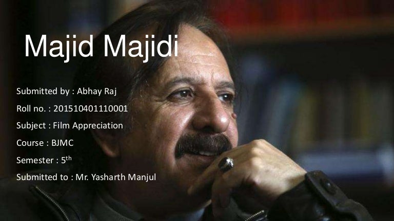 Majid majidi presentation 05 image