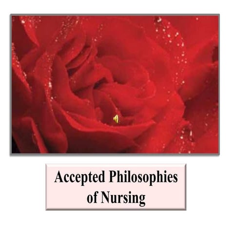 Current Nursing Philosophies