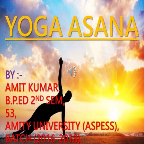 yoga asana by AMIT KUMAR