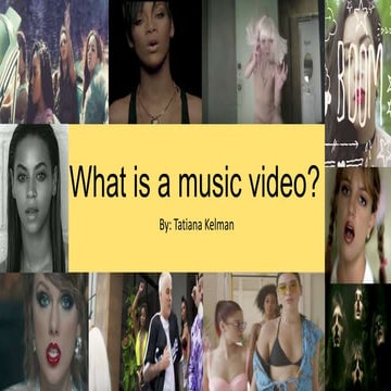 Codes and conventions of music videos | PDF