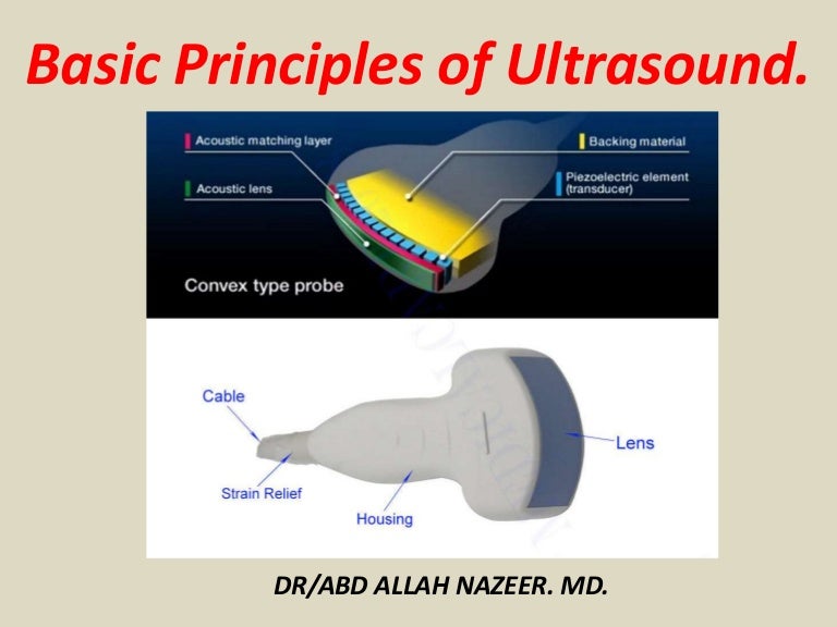 Presentation1, basic principle of ultrasound.