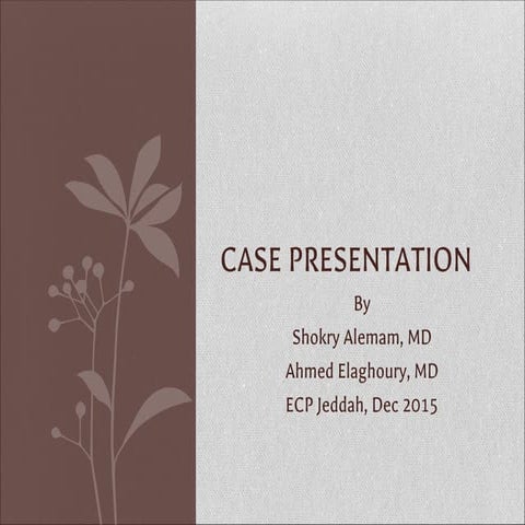 Intractable psychosis: a case presentaion 
