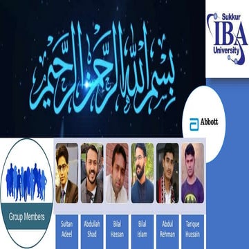 Competitive Analysis of Abbott Laboratories