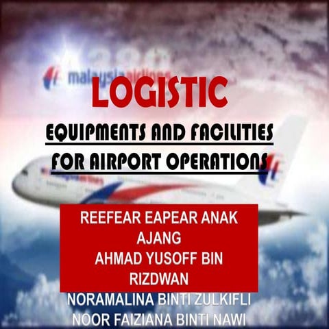 Logistic: Airport Equipment And Facilities