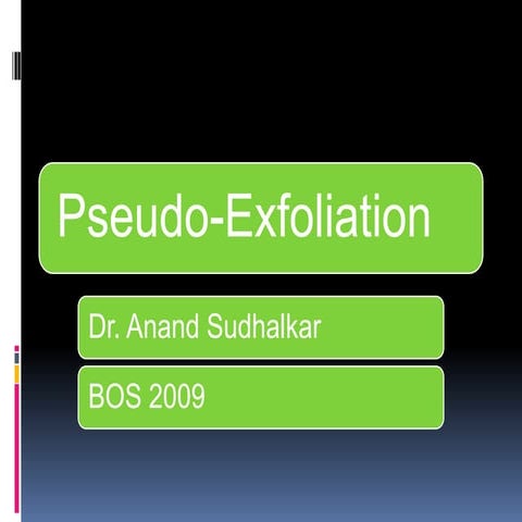 Presentation 1 exfoliation and uveitis