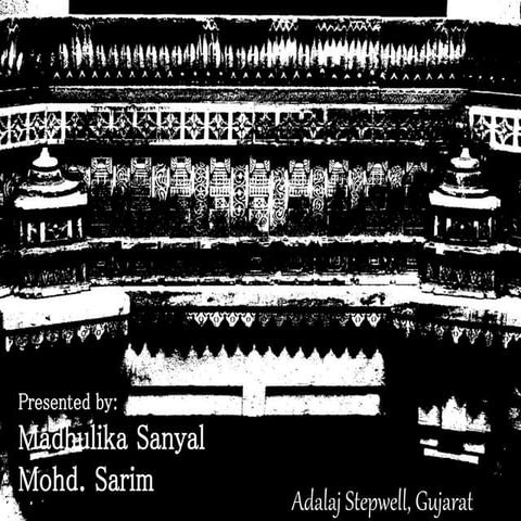 ADALAJ stepwell gujarat