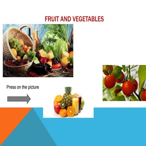 Fruit and Vegetables | PPTX