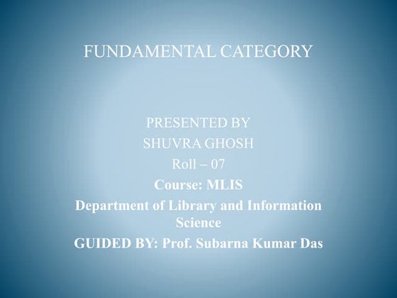 DDC classification | PDF