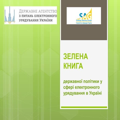 Декларація ("Зелена книга") Електронного Урядування