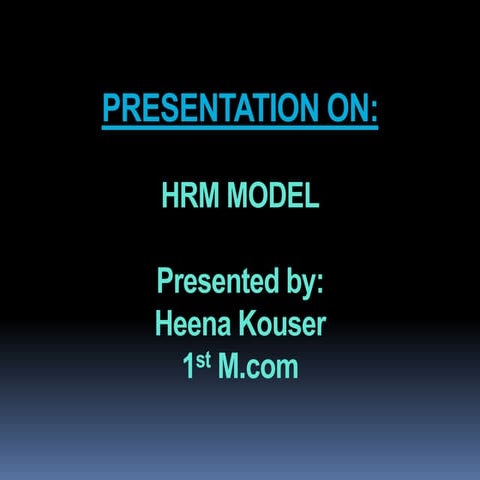 Presentation1 hrm final