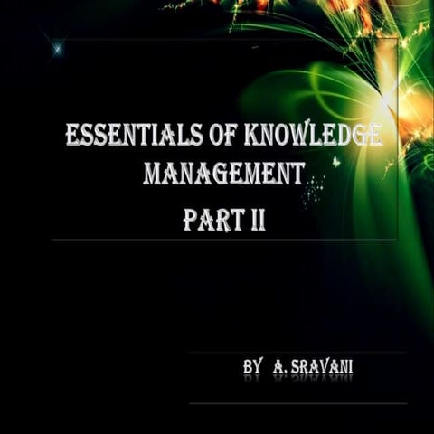 essentials of knowledge management