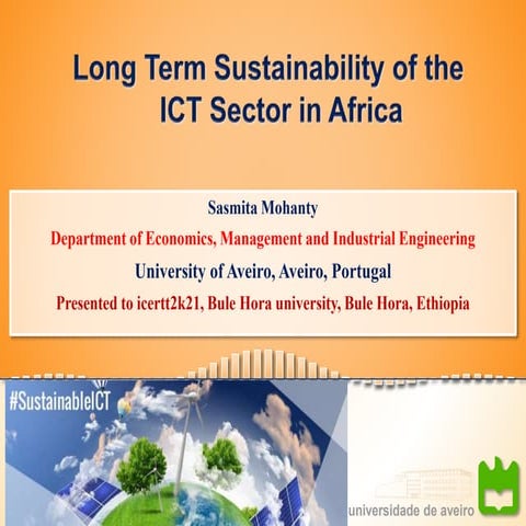 Longterm sustainabilty of ict sector in Africa