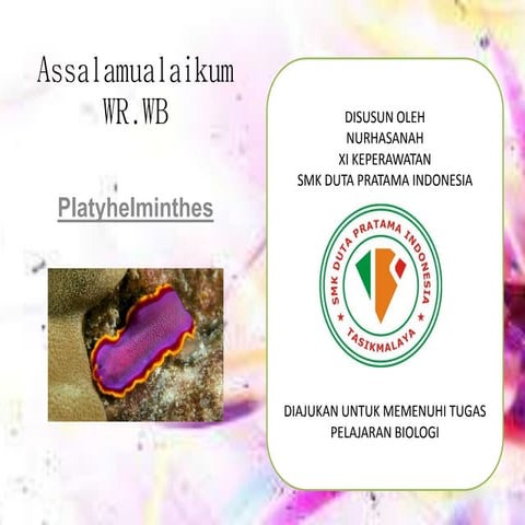 Presentation1 platihelminthes ( smk duta pratama indonesia)