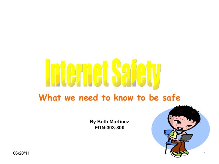 Powerpoint presentation about internet safety image