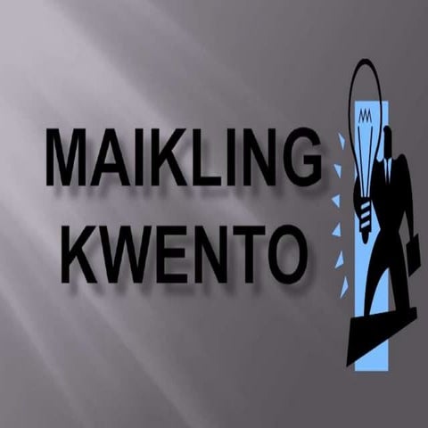 Ang Kasaysayan ng Maikling Kuwento