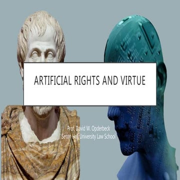 Should AI Have Rights? Lessons from Klara and the Sun | PPTX