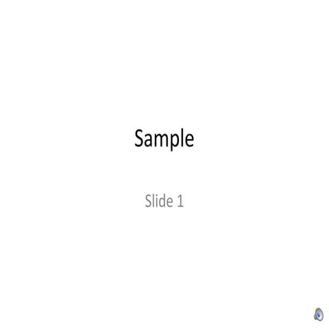 Test presentation | PPTX