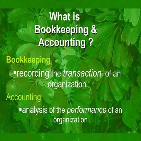 Accounting Introduction