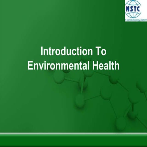 Introduction To Environmental Health