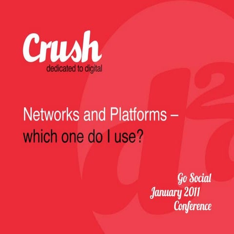 Networks and Platforms