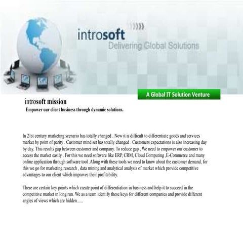 introsoft solutions | PPSX