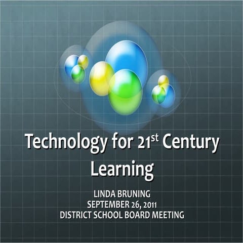 Technology and 21st Century Learning