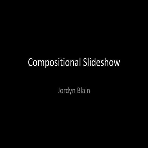 Compositional Slideshow | PPTX