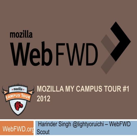 WebFWD at UUM #MozillaCampusTour2011
