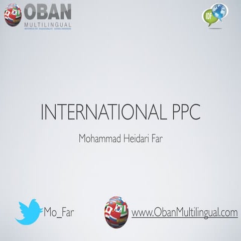 International PPC - Mohammad Heidari Far