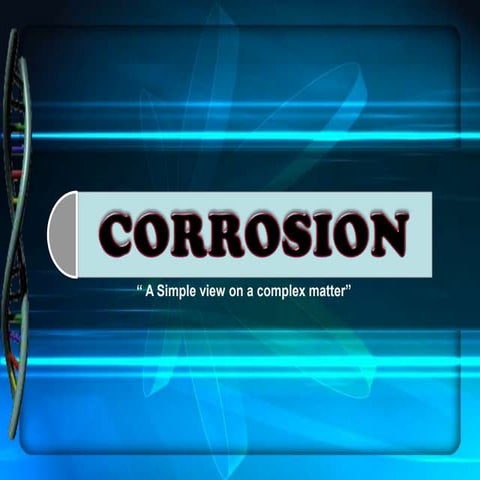 corrosion presentation