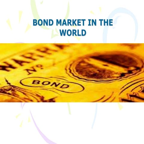 Bond markets