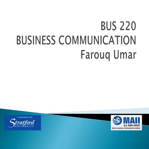 business communication