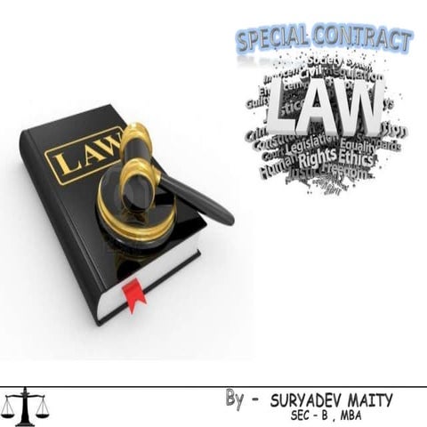 Special Contract Law  - Life Insurance