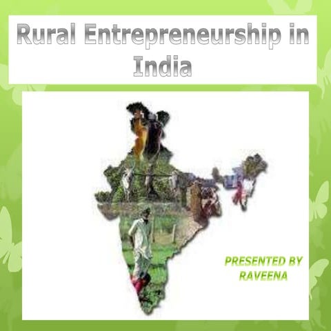 rural entreprenuership | PPTX